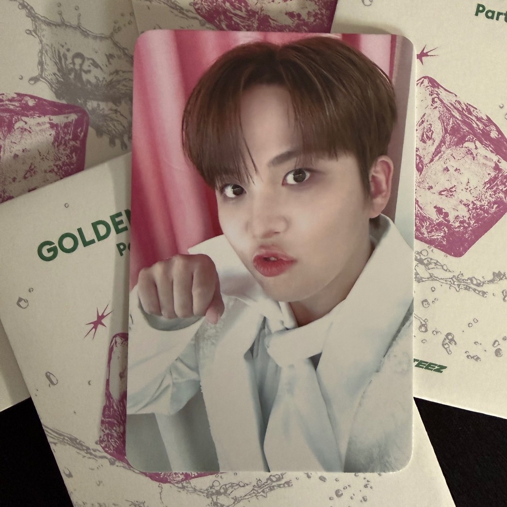 ATEEZ JONGHO Golden Hour Part 5 Pop Up Random Trading Card Photocard